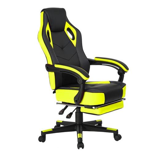 כסא גיימרים פלז'ר מבית HOMAX לבית או למשרד צבע צהוב 2019