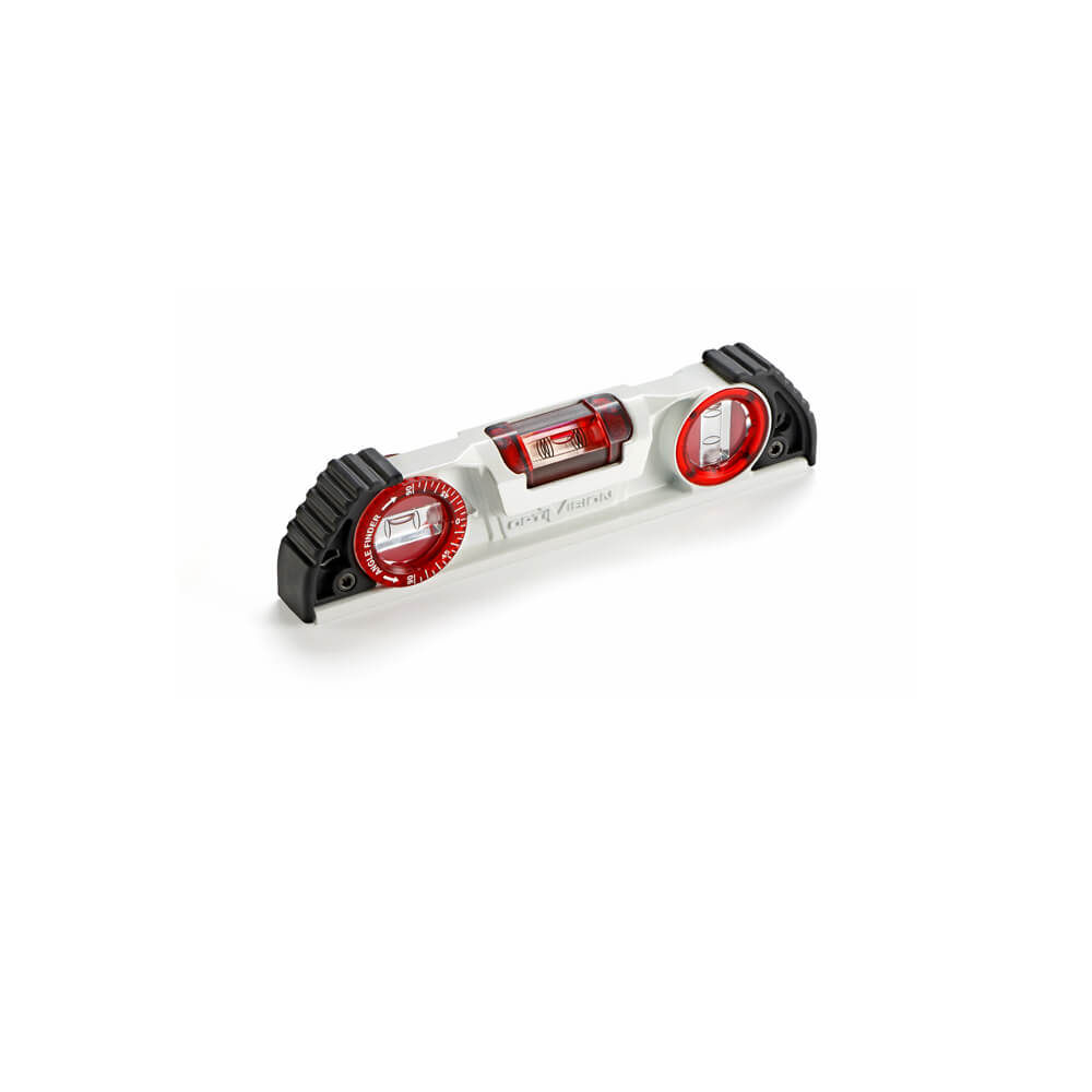 פלס מגנטי טורפדו יצוק עם עינית אדומה 25 ס"מ OPTIVISION 935 KAPRO 