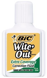 טיפקס בבקבוק BIC