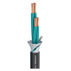 1 מטר כבל Speaker Cable Elephant Robust SPM440; 4 x 4,00 mm²; PVC Ø 11,00 mm; black