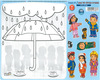 36 יצירה + חיתוכים המטריה הגדולה של אבא/ריטרם