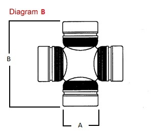 צלב U-JOINT ל Kawasaki Mule