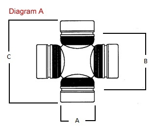צלב U-JOINT ל Kawasaki