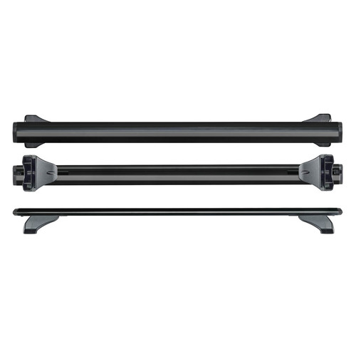 גגון אלומיניום מושחר כנף אוירודינאמית -  Airo Dark FIX