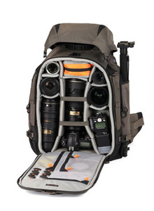 תיק גב מיקצועי לצילום ומחשב נייד pro trekker 400 AW לאופרו