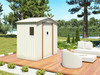 מחסן מתכת פרמיום דגם 2.13X1.27 Garden Top T74 