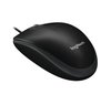 עכבר חוטי אופטי Logitech B100 Optical USB Mouse