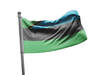 דגל זנזיבר - Zanzibar flag - **דגל 30*40 - הזמנה ל5 יח ומעלה**