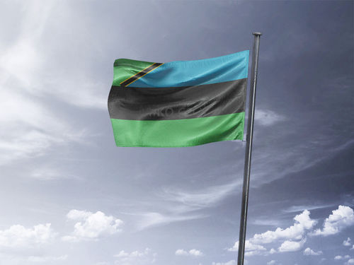דגל זנזיבר - Zanzibar flag - **דגל 30*40 - הזמנה ל5 יח ומעלה**