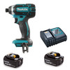 מברגת אימפקט 18V + שתי סוללות 3.0AH