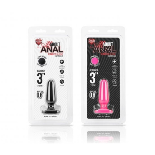 Hustler Silicone Butt Plug 