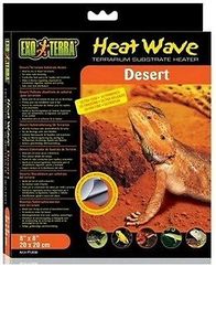 משטח חימום קטן מאד 8W לטרריום מדברי אקזוטרה Exo Terra Heat Wave Desert Extra Small