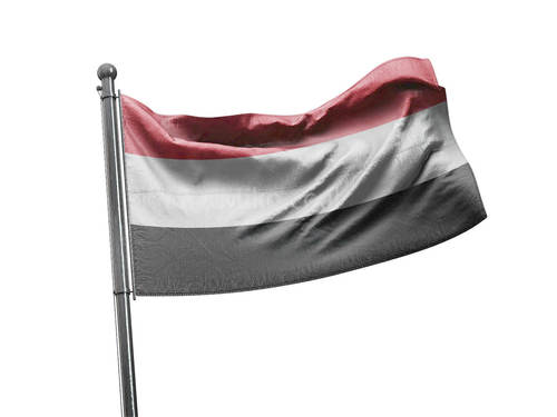 דגל תימן - Yemen flag  - **דגל 30*40 - הזמנה ל5 יח ומעלה**