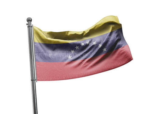 דגל ונצואלה - Venezuela flag  - **דגל 30*40 - הזמנה ל5 יח ומעלה**