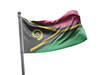 דגל ונואטו - Vanuatu flag  - **דגל 30*40 - הזמנה ל5 יח ומעלה**