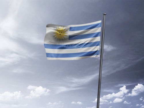 דגל אורוגוואי - Uruguay flag  - **דגל 30*40 - הזמנה ל5 יח ומעלה**