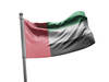 דגל איחוד האמירויות הערביות - United arab emirates flag  - **דגל 30*40 - הזמנה ל5 יח ומעלה**
