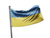 דגל אוקראינה - Ukraine flag  - **דגל 30*40 - הזמנה ל5 יח ומעלה**