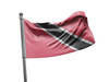 דגל טרינידד וטובגו - Trinidad and Tobago flag - **דגל 30*40 - הזמנה ל5 יח ומעלה**