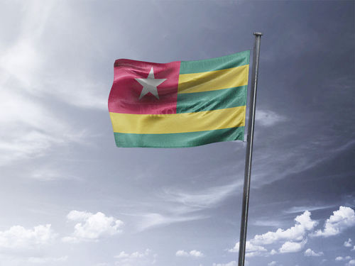 דגל טוגו - Togo flag - **דגל 30*40 - הזמנה ל5 יח ומעלה**