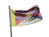 דגל טיבט - Tibet flag - **דגל 30*40 - הזמנה ל5 יח ומעלה**