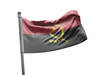 דגל אנגולה - Angola flag - **דגל 30*40 - הזמנה ל5 יח ומעלה**