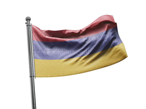 דגל ארמניה - Armenia flag - **דגל 30*40 - הזמנה ל5 יח ומעלה**