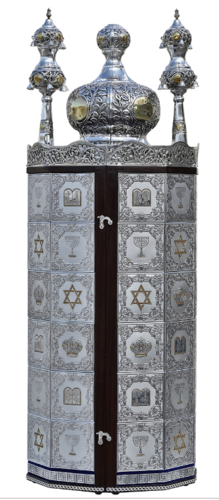 תיק לספר תורה סמלים משולב כתר דויד אחים חדד