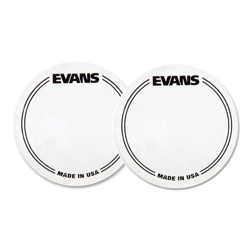 זוג מדבקות תוף בס EVANS CLR POLY BD PTCH 1-PEDAL