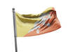 דגל בהוטן - Bhutan flag - **דגל 30*40 - הזמנה ל5 יח ומעלה**