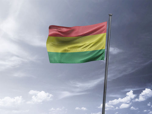 דגל בוליביה - Bolivia flag - **דגל 30*40 - הזמנה ל5 יח ומעלה**