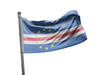 דגל כף ורדה - Cabo Verde flag - **דגל 30*40 - הזמנה ל5 יח ומעלה**