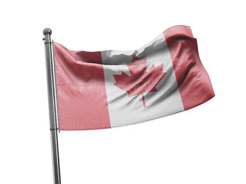 דגל קנדה - Canada flag - **דגל 30*40 - הזמנה ל5 יח ומעלה**