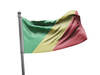 דגל קונגו - Congo flag - **דגל 30*40 - הזמנה ל5 יח ומעלה**