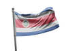 דגל קוסטה ריקה - Costa Rica flag - **דגל 30*40 - הזמנה ל5 יח ומעלה**