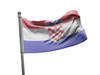 דגל קרואטיה - Croatia flag - **דגל 30*40 - הזמנה ל5 יח ומעלה**