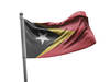 דגל מזרח טימור - East Timor flag - **דגל 30*40 - הזמנה ל5 יח ומעלה**