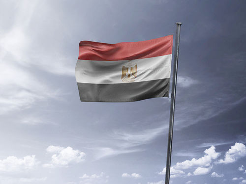 דגל מצרים - Egypt flag - **דגל 30*40 - הזמנה ל5 יח ומעלה**