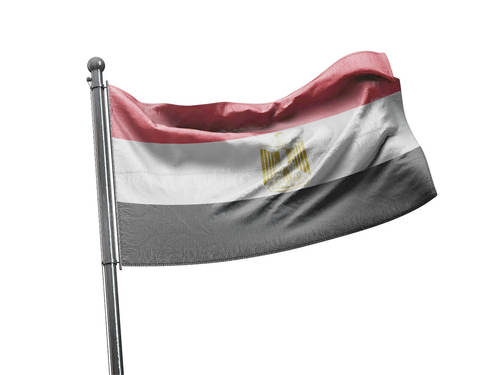 דגל מצרים - Egypt flag - **דגל 30*40 - הזמנה ל5 יח ומעלה**
