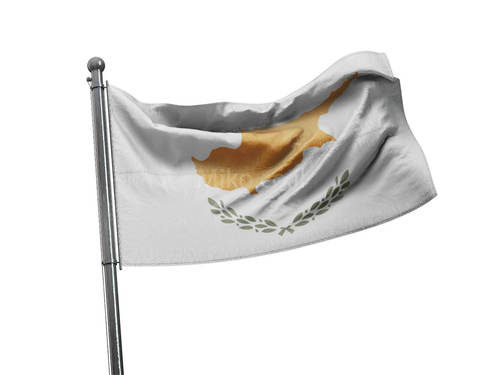 דגל קפריסין - Cyprus flag - **דגל 30*40 - הזמנה ל5 יח ומעלה**