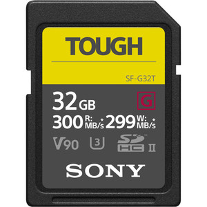 כרטיס זיכרון Sony 32gb SF-G Tough