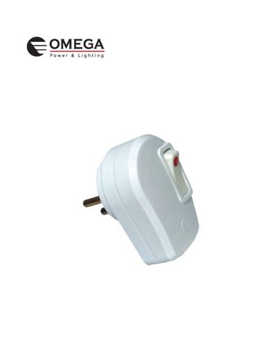 תקע כוח תלת פין כולל מפסק OMEGA OM-ST3
