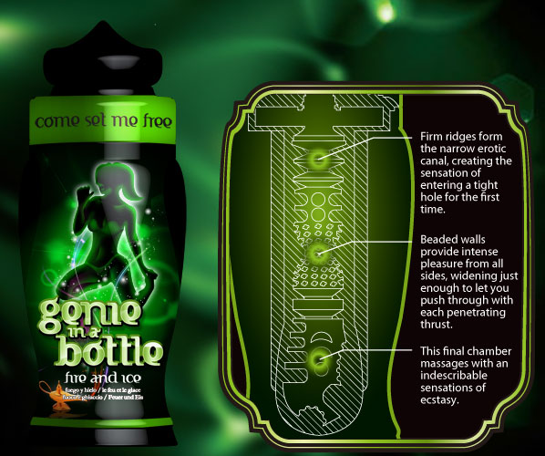 מיני מאונן Genie In a Bottle - Fire and Ice