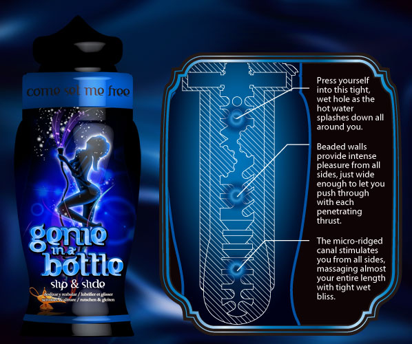 מיני מאונן Genie In a Bottle - Slip and Slide
