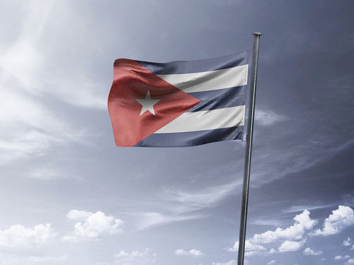 דגל קובה - Cuba flag - **דגל 30*40 - הזמנה ל5 יח ומעלה**