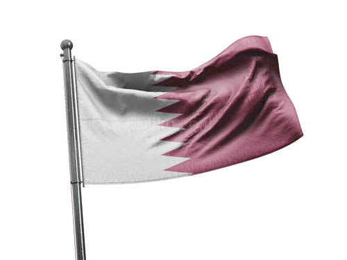 דגל קטאר - Qatar flag - **דגל 30*40 - הזמנה ל5 יח ומעלה**