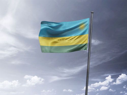 דגל רואנדה - Rwanda flag - **דגל 30*40 - הזמנה ל5 יח ומעלה**
