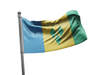 דגל סנט וינסנט והגרנדינים - Saint Vincent and the Grenadines flag - **דגל 30*40 - הזמנה ל5 יח ומעלה**