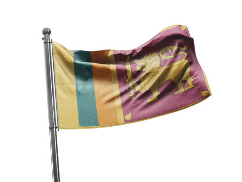 דגל סרי לנקה - Sri Lanka flag - **דגל 30*40 - הזמנה ל5 יח ומעלה**