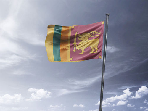 דגל סרי לנקה - Sri Lanka flag - **דגל 30*40 - הזמנה ל5 יח ומעלה**